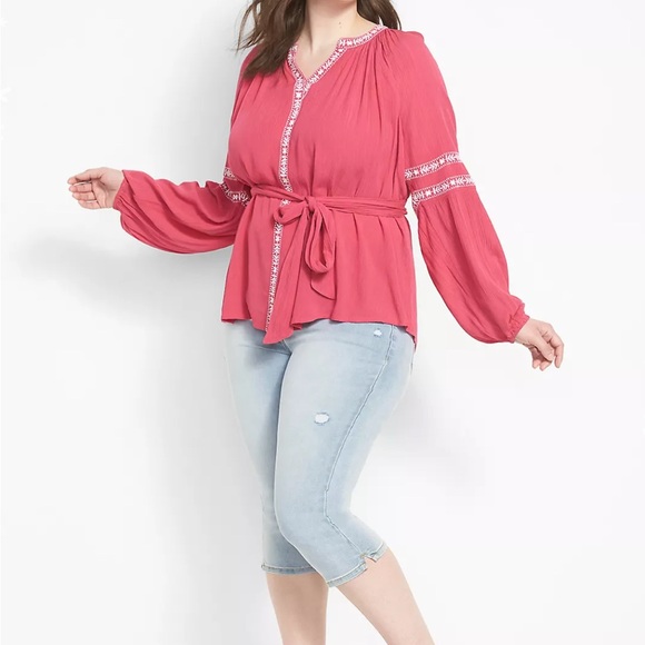 Pink Boho Blouse - Picture 4 of 6
